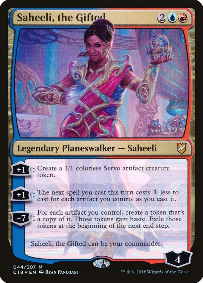 Image for Saheeli, the Gifted (44) [Commander 2018]