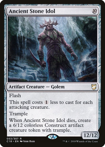 Image for Ancient Stone Idol (53) [Commander 2018]