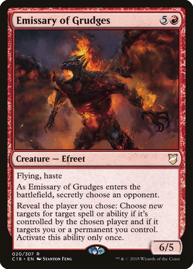 Image for Emissary of Grudges (20) [Commander 2018]