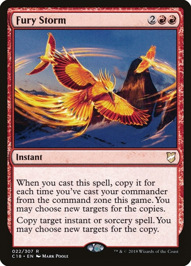 Image for Fury Storm (22) [Commander 2018]