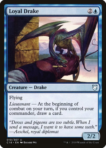 Image for Loyal Drake (10) [Commander 2018]