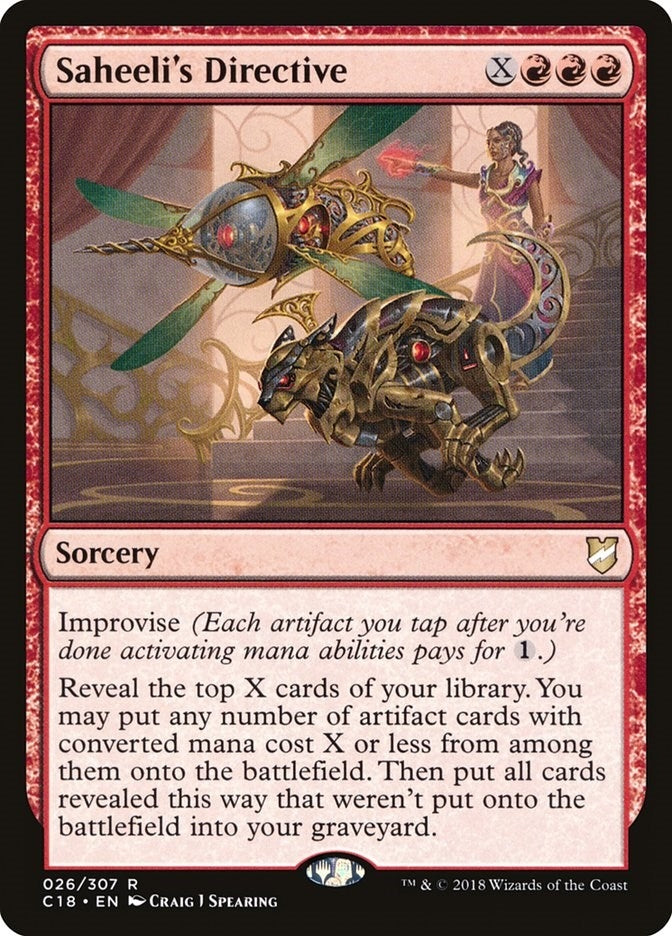 Image for Saheeli's Directive (26) [Commander 2018]