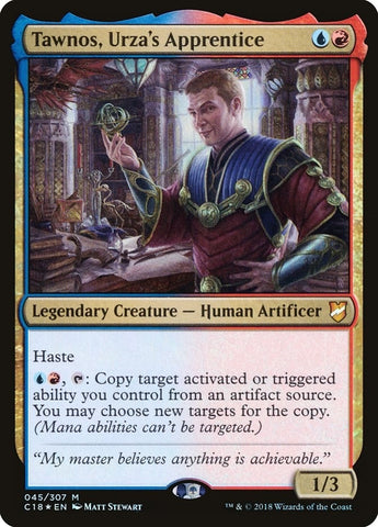Image for Tawnos, Urza's Apprentice (45) [Commander 2018]