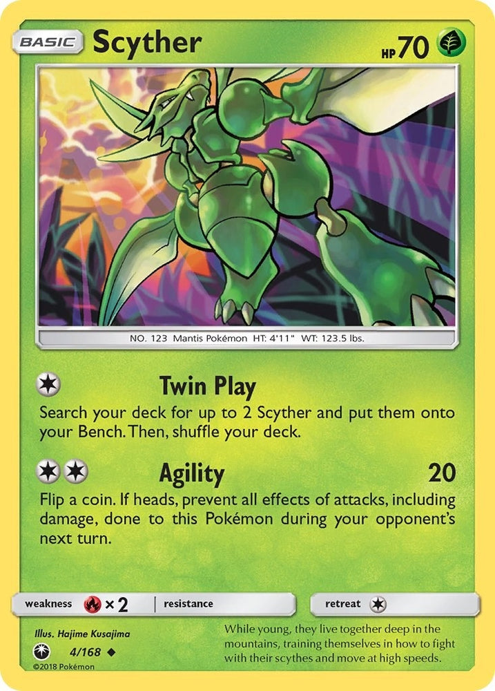 Image for Scyther (4/168) - Pokemon