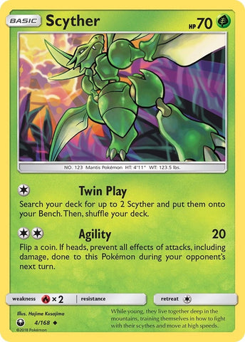 Image for Scyther (4/168) - Pokemon