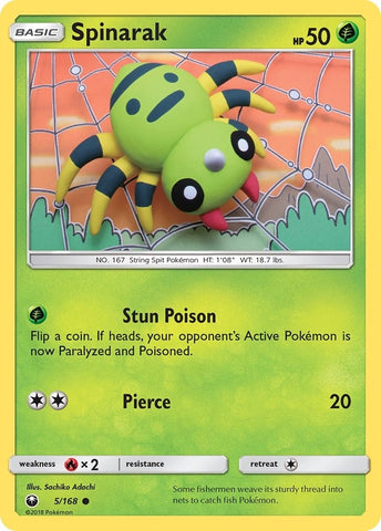 Image for Spinarak (5/168) - Pokemon