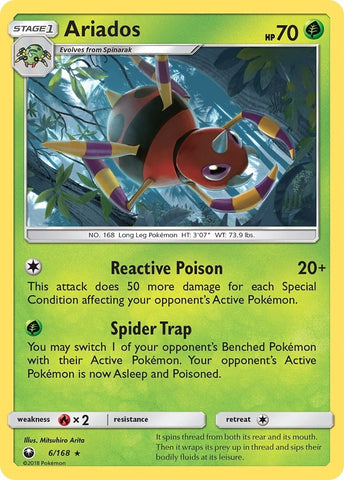 Image for Ariados (6/168) [SM - Celestial Storm]