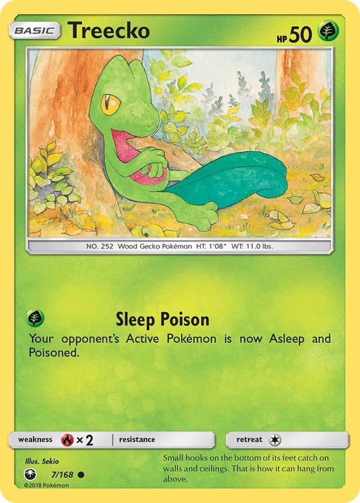 Image for Treecko (7) (7/168) [SM - Celestial Storm]