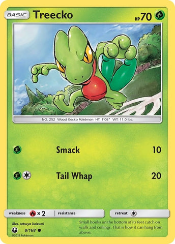 Image for Treecko (8) (8/168) [SM - Celestial Storm]