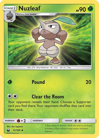 Image for Nuzleaf (13/168) [SM - Celestial Storm]