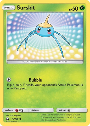 Image for Surskit (15/168) [SM - Celestial Storm]