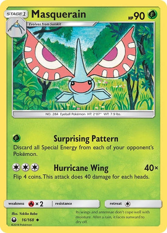 Image for Masquerain (16/168) [SM - Celestial Storm]