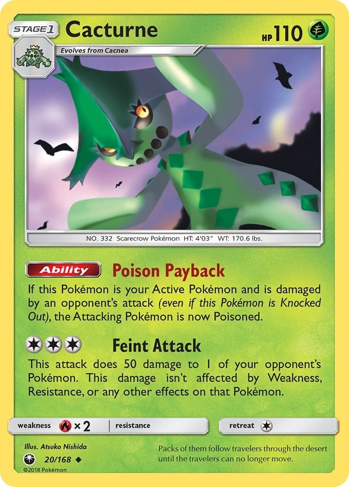 Image for Cacturne (20/168) [SM - Celestial Storm]