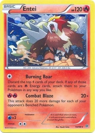 Image for Entei (014/098) [Blister Exclusives]