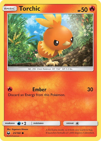 Image for Torchic (25) (25/168) - Pokemon