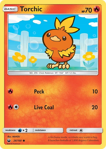 Image for Torchic (26) (26/168) [SM - Celestial Storm]
