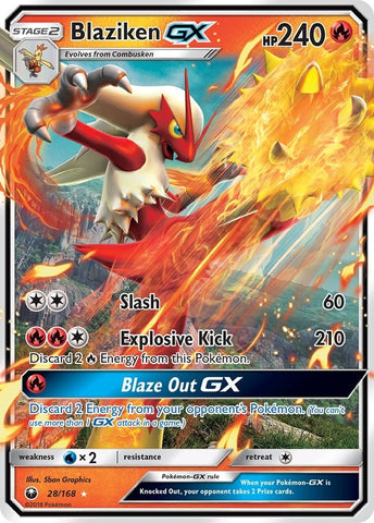 Image for Blaziken GX (28/168) [SM - Celestial Storm]