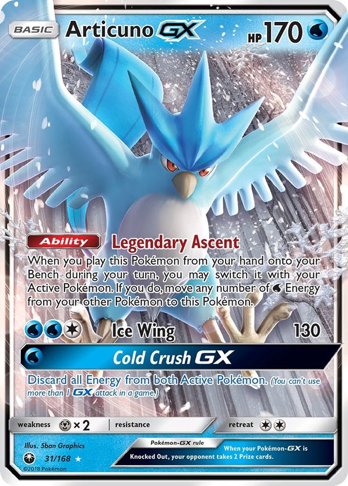 Image for Articuno GX (31/168) [SM - Celestial Storm]