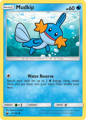 Image for Mudkip (32) (32/168) [SM - Celestial Storm]