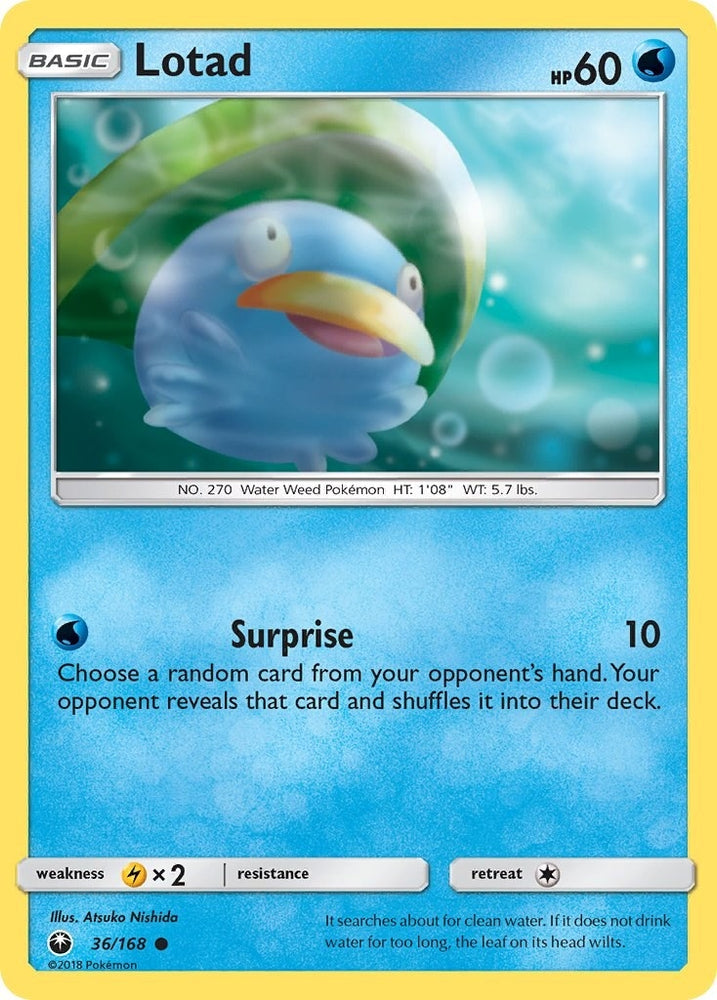 Image for Lotad (36/168) [SM - Celestial Storm]