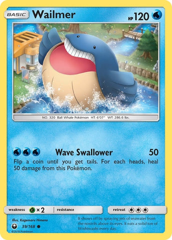 Image for Wailmer (39/168) [SM - Celestial Storm]