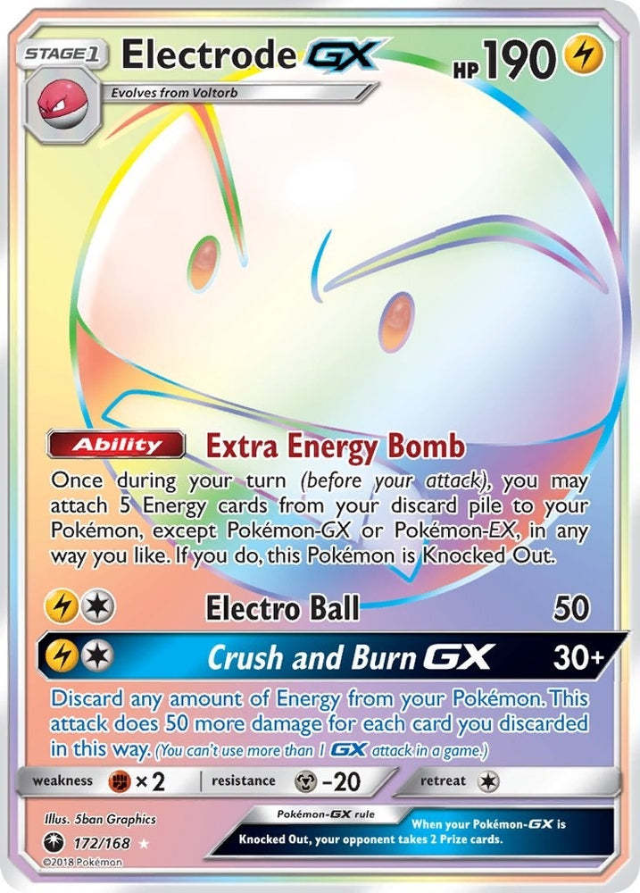 Image for Electrode GX (Secret) (172/168) [SM - Celestial Storm]
