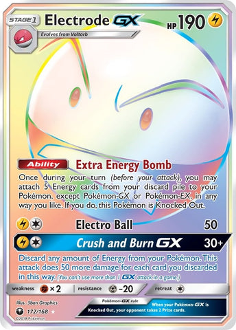 Image for Electrode GX (Secret) (172/168) [SM - Celestial Storm]