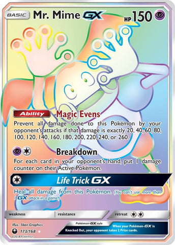 Image for Mr. Mime GX (Secret) (173/168) [SM - Celestial Storm]
