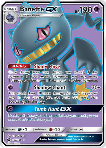 Image for Banette GX (Full Art) (157/168) [SM - Celestial Storm]