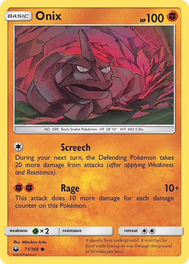 Image for Onix (71/168) [SM - Celestial Storm]