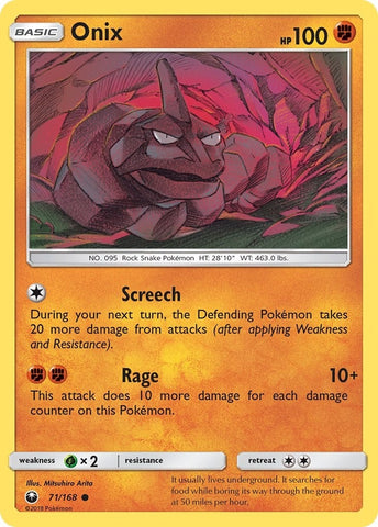 Image for Onix (71/168) [SM - Celestial Storm]