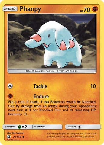 Image for Phanpy (72/168) [SM - Celestial Storm]
