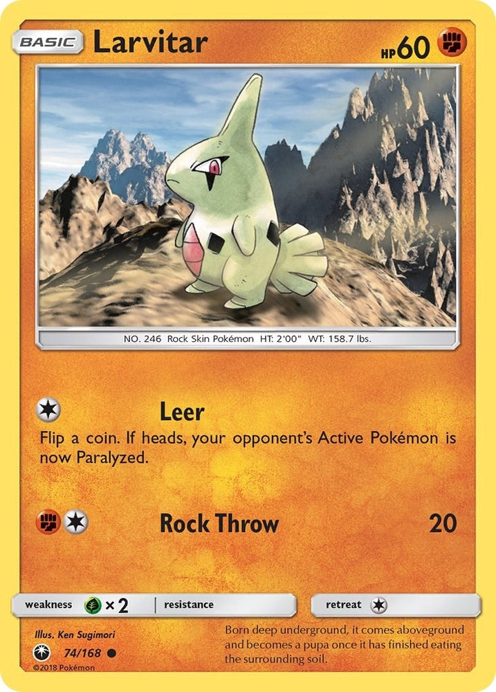 Image for Larvitar (74/168) [SM - Celestial Storm]