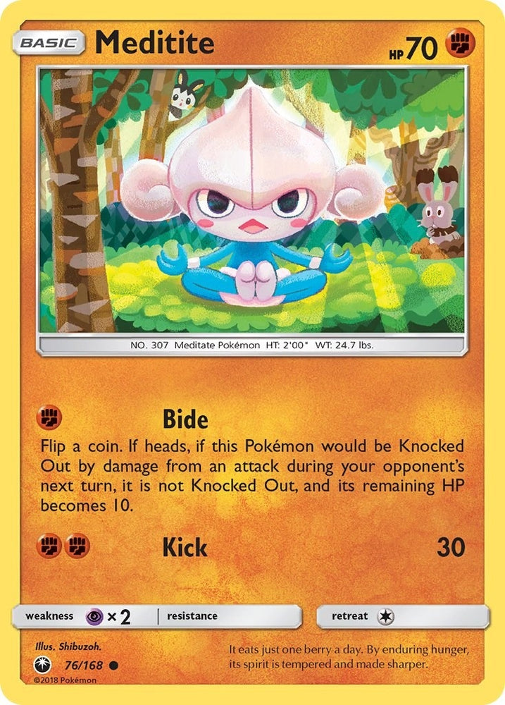 Image for Meditite (76/168) [SM - Celestial Storm]