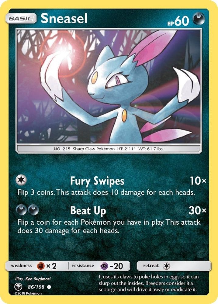 Image for Sneasel (86/168) [SM - Celestial Storm]
