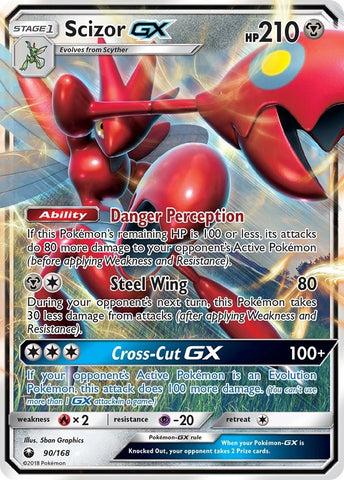 Image for Scizor GX (90/168) [SM - Celestial Storm]