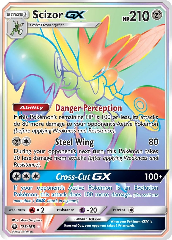 Image for Scizor GX (Secret) (175/168) [SM - Celestial Storm]