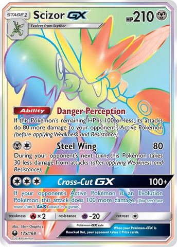 Image for Scizor GX (Secret) (175/168) - Pokemon