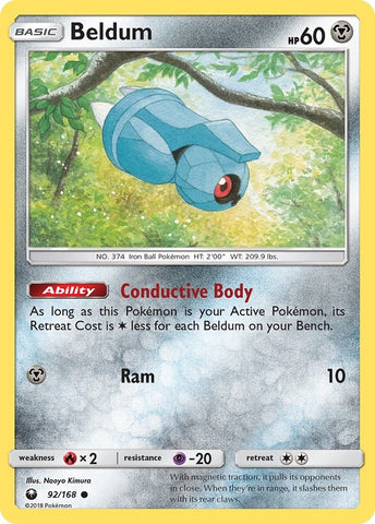 Image for Beldum (92) (92/168) [SM - Celestial Storm]