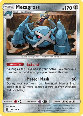 Image for Metagross (95/168) [SM - Celestial Storm]