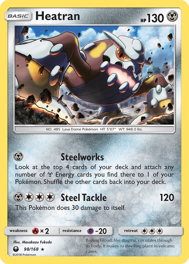 Image for Heatran (98/168) [SM - Celestial Storm]