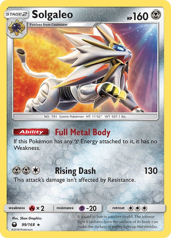 Image for Solgaleo (99/168) [SM - Celestial Storm]