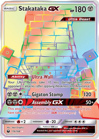 Image for Stakataka GX (Secret) (176/168) - Pokemon