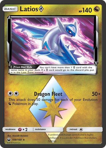 Image for Latios Prism Star (108/168) [SM - Celestial Storm]