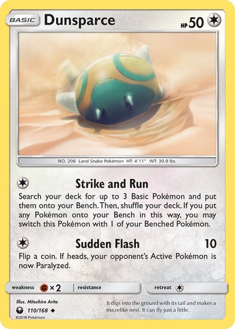 Image for Dunsparce (110/168) [SM - Celestial Storm]