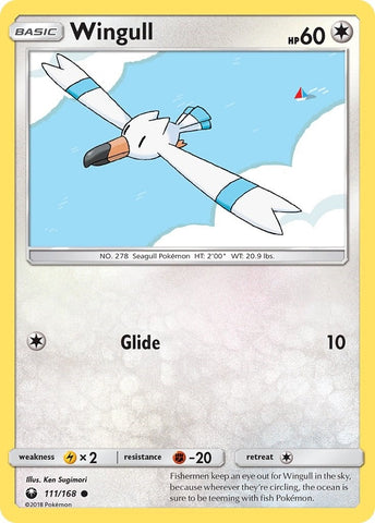 Image for Wingull (111/168) - Pokemon