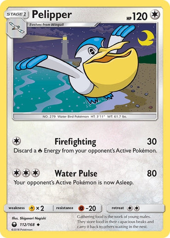 Image for Pelipper (112/168) [SM - Celestial Storm]