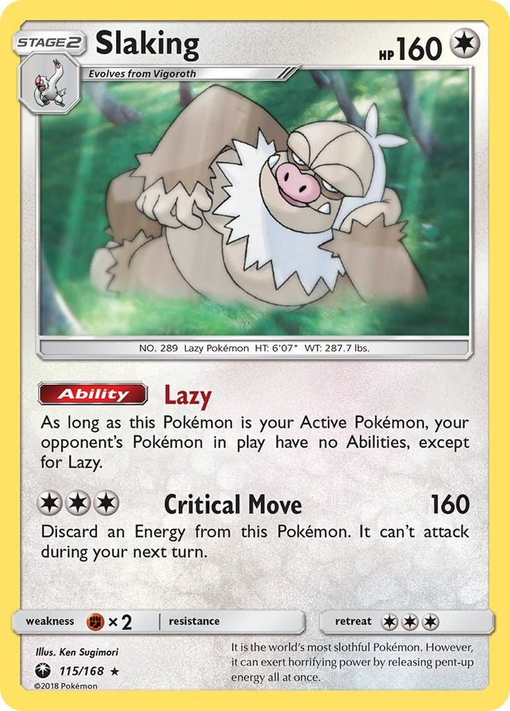 Image for Slaking (115/168) [SM - Celestial Storm]
