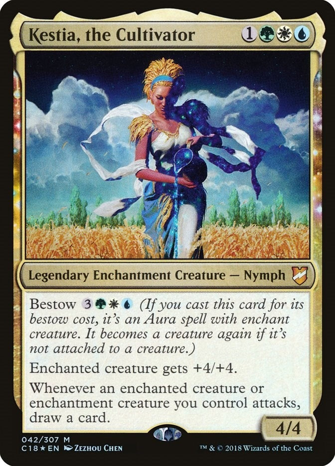 Image for Kestia, the Cultivator (42) [Commander 2018]