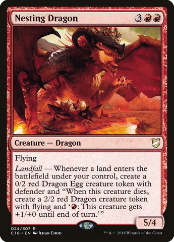 Image for Nesting Dragon (24) [Commander 2018]